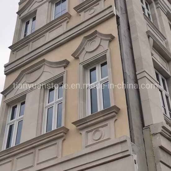 Arenito bege natural barato para pisos/revestimento de parede/peitoril de janela